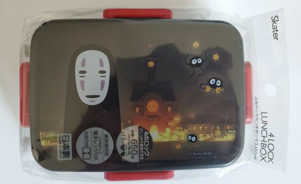 Spirited Away Skater Bento Lunch Box (21.98 oz) 650ml – No-Face
